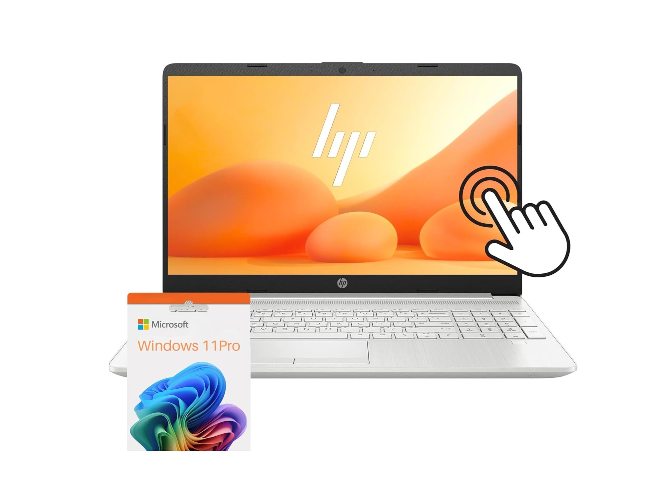 HP 15 inch touchscreen laptop deal for early Prime Big Deal Days