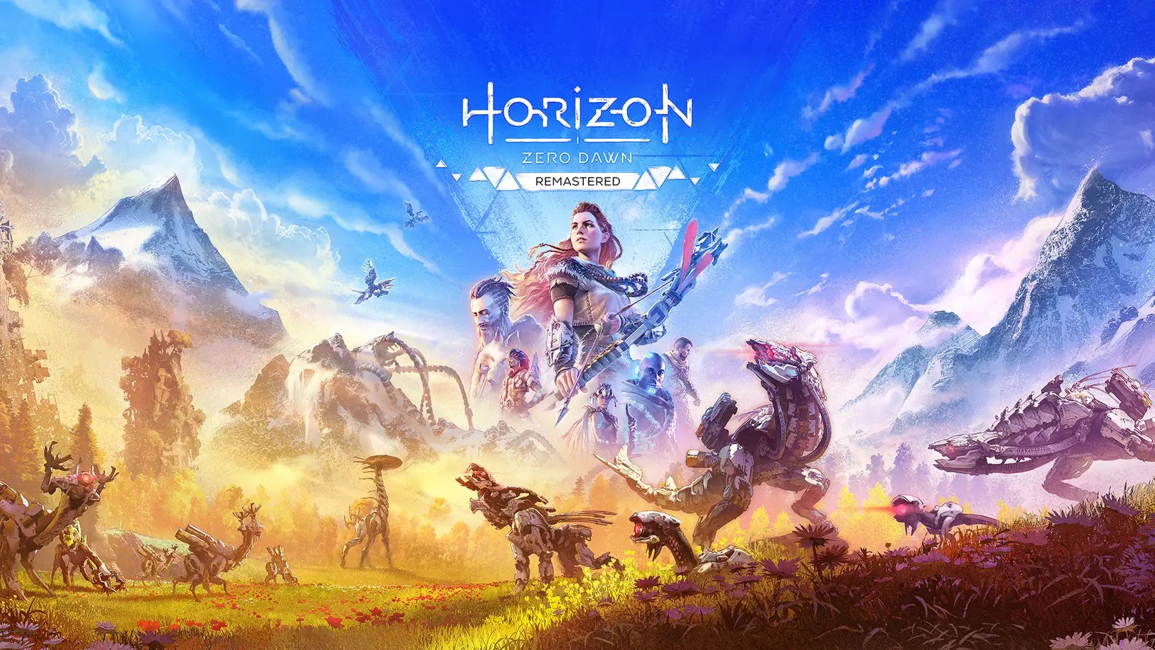 Key art for Horizon Zero Dawn Remastered.