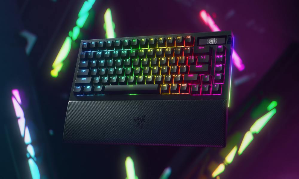 Razer BlackWidow V4 Pro 75%.