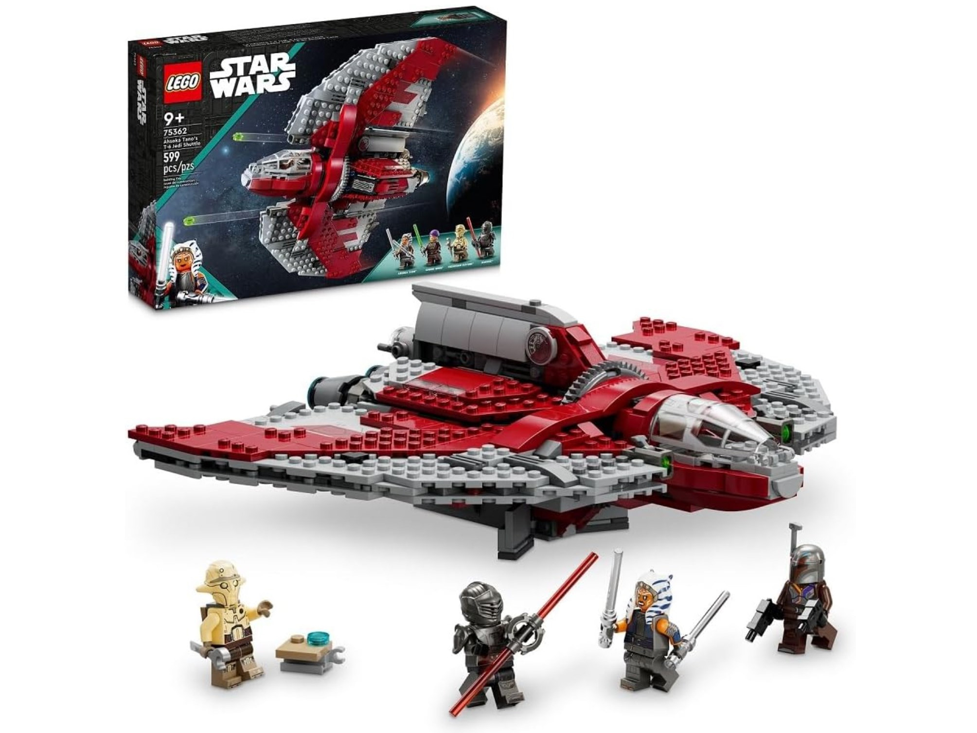 La navette Jedi T-6 d'Ahsoka Tano LEGO Star Wars