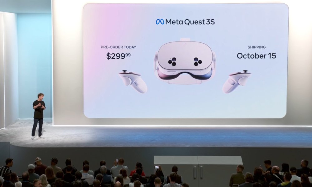 Meta announced the Quest 3s at Connect 2024.