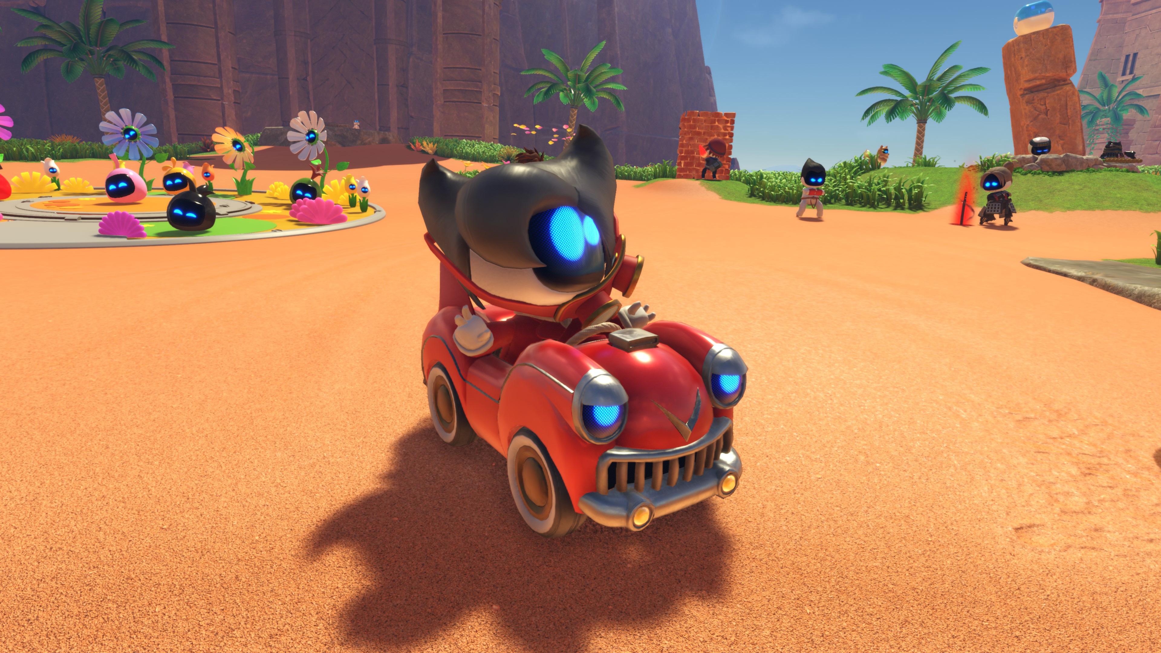 Der Motor Toon Grand Prix VIP-Bot in Astro Bot.