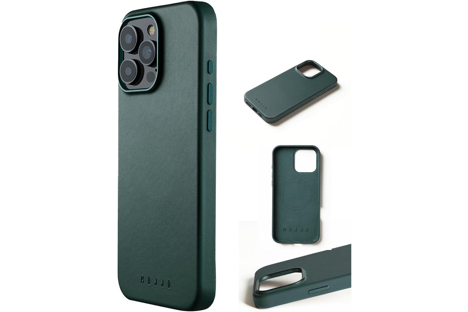 Mujjo leather case for the iPhone 16 Pro Max. 