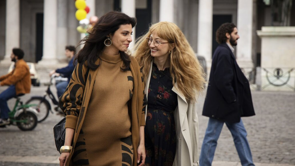 Irene Maiorino und Alba Rohrwacher in My Brilliant Friend.