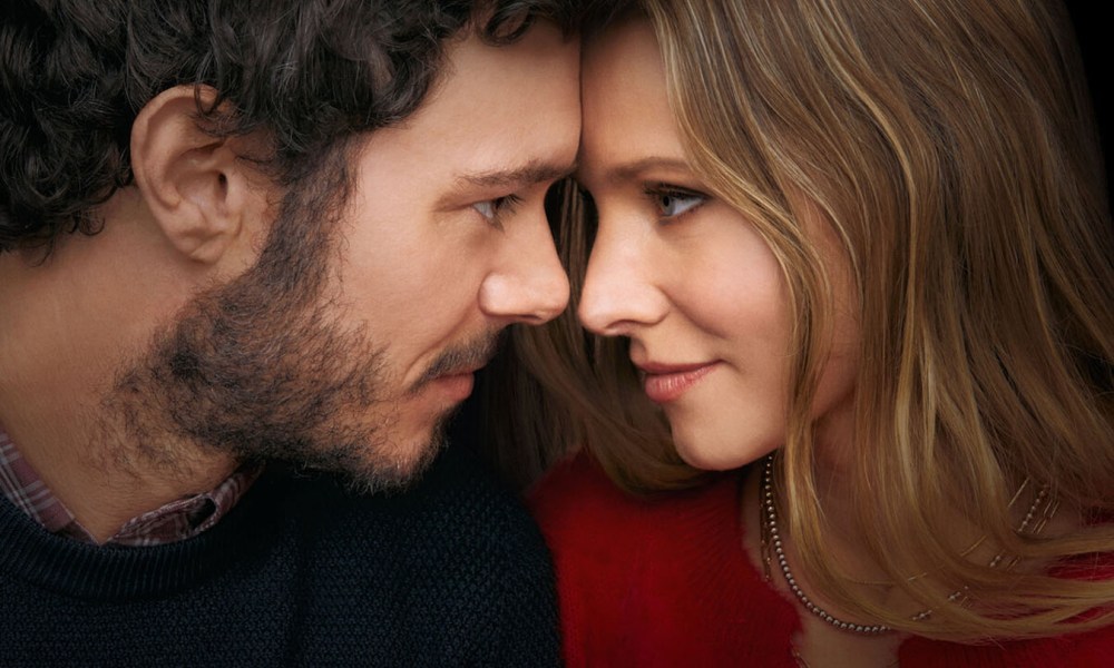 Adam Brody and Kristen Bell in Nobody Wants This.