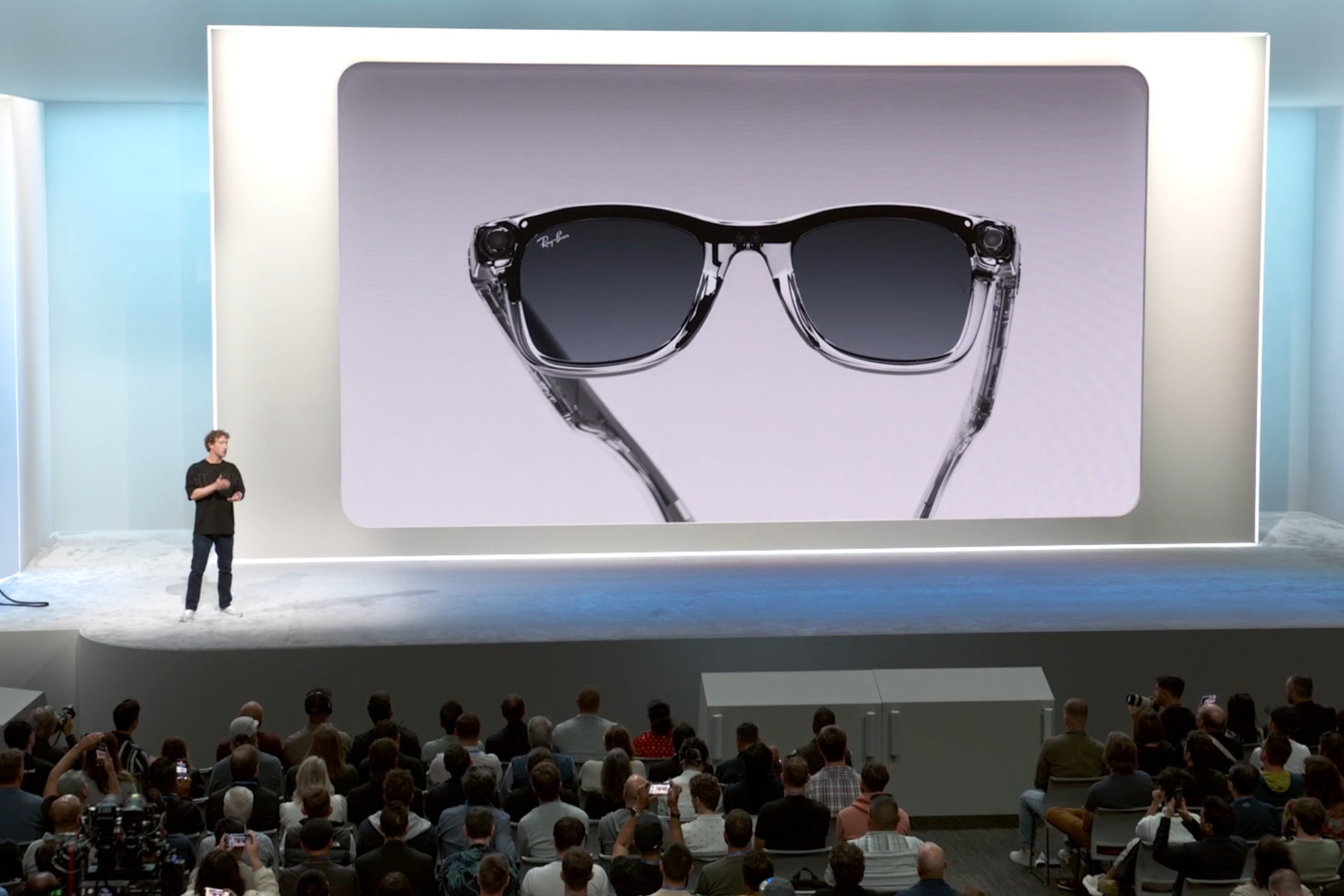 Ray-Ban Meta Smart Glasses will be available in clear frames.