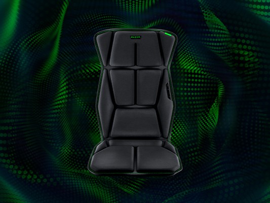 Almohada háptica Razer Freyja HD para sillas gaming