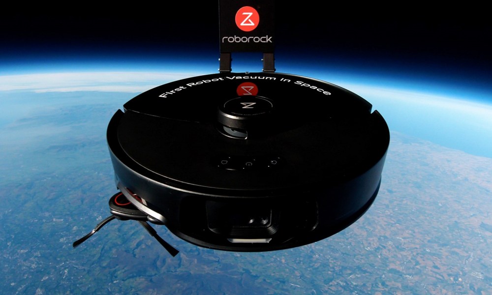 Roborock first robot vacuum in space S8 MaxV