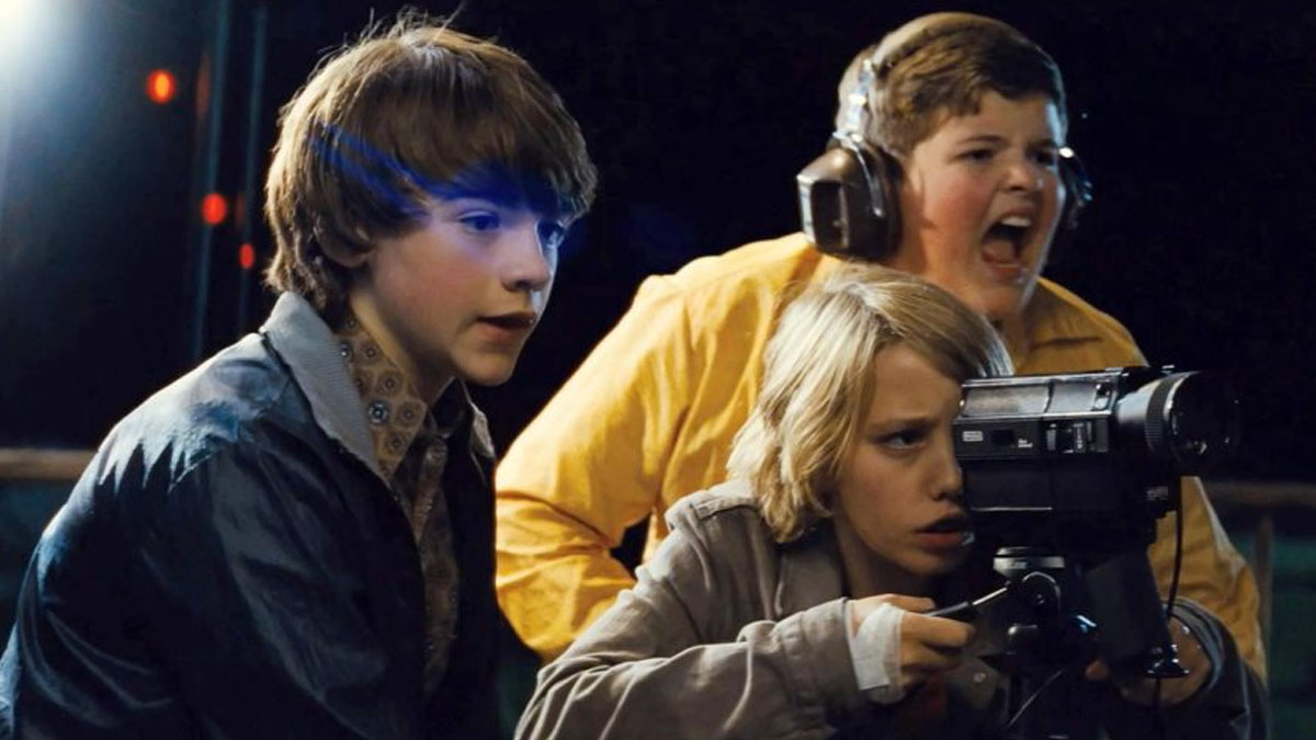 O elenco de Super 8.