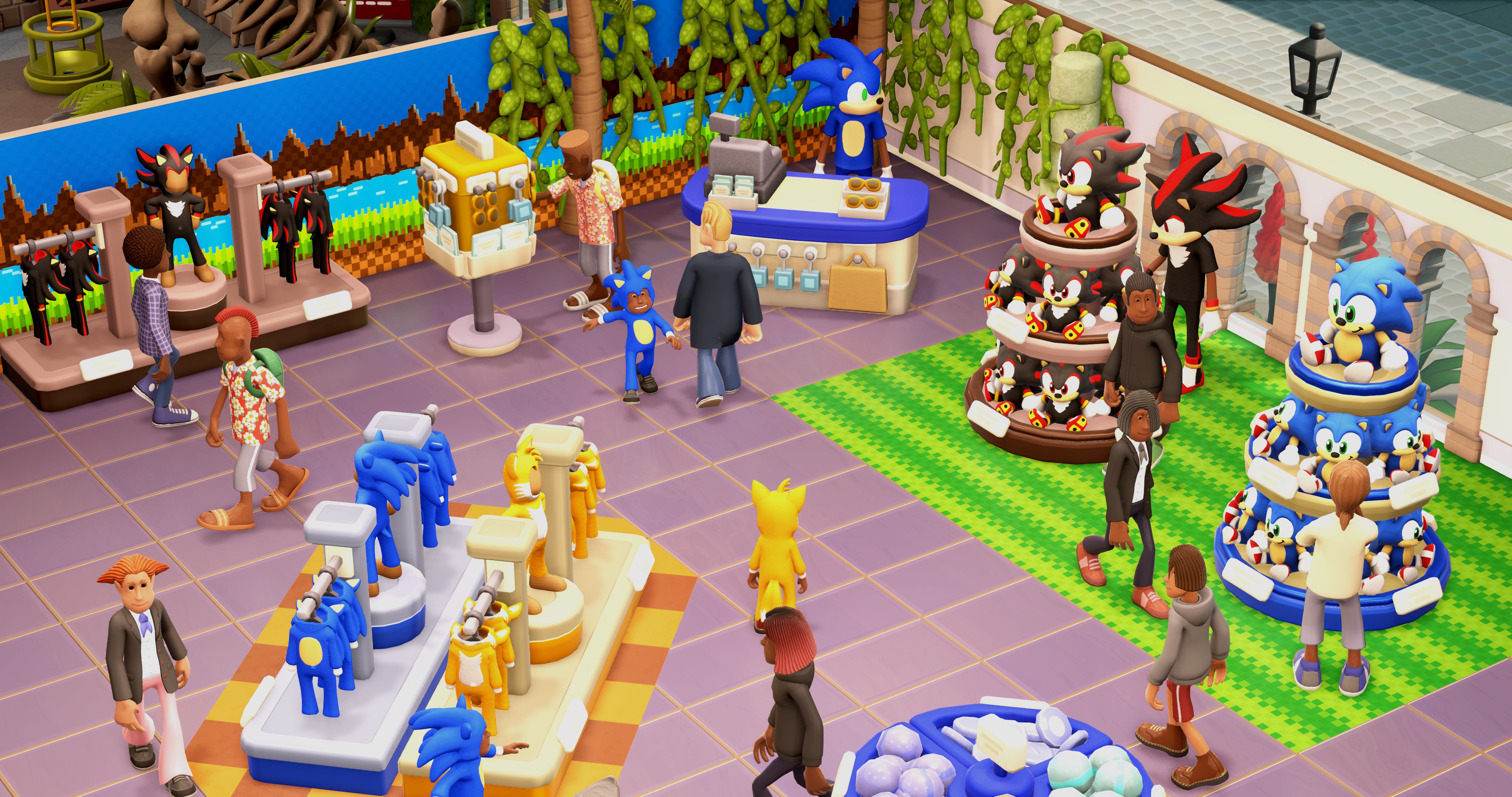 Two Point Museum will let players create a Sonic-themed museum next March