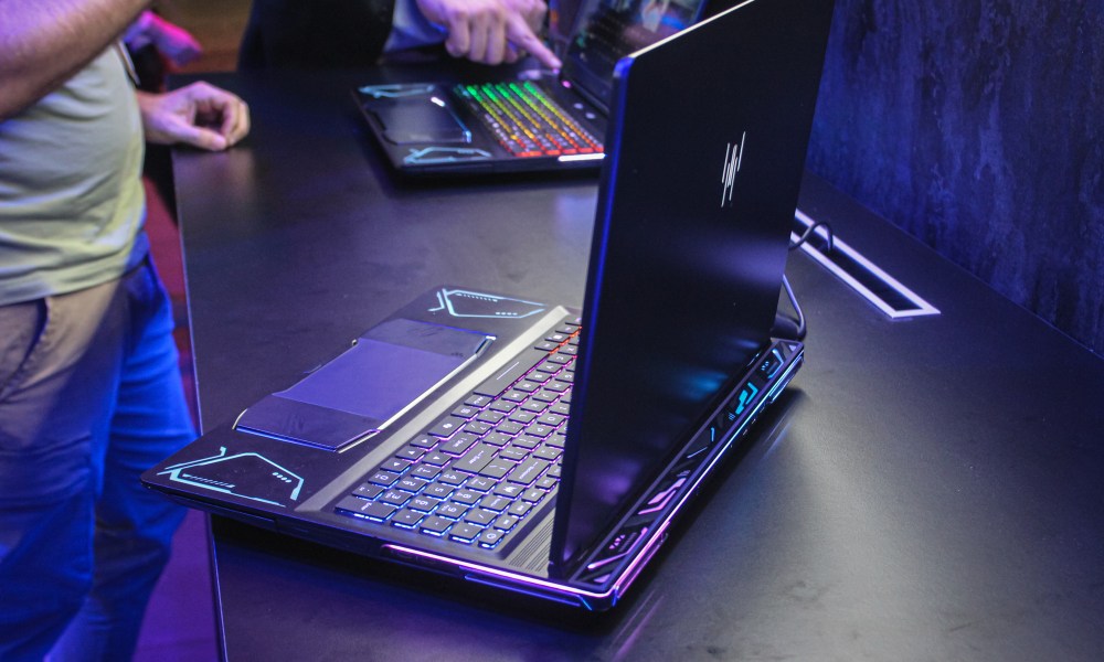 The Acer Project DualPlay laptop.