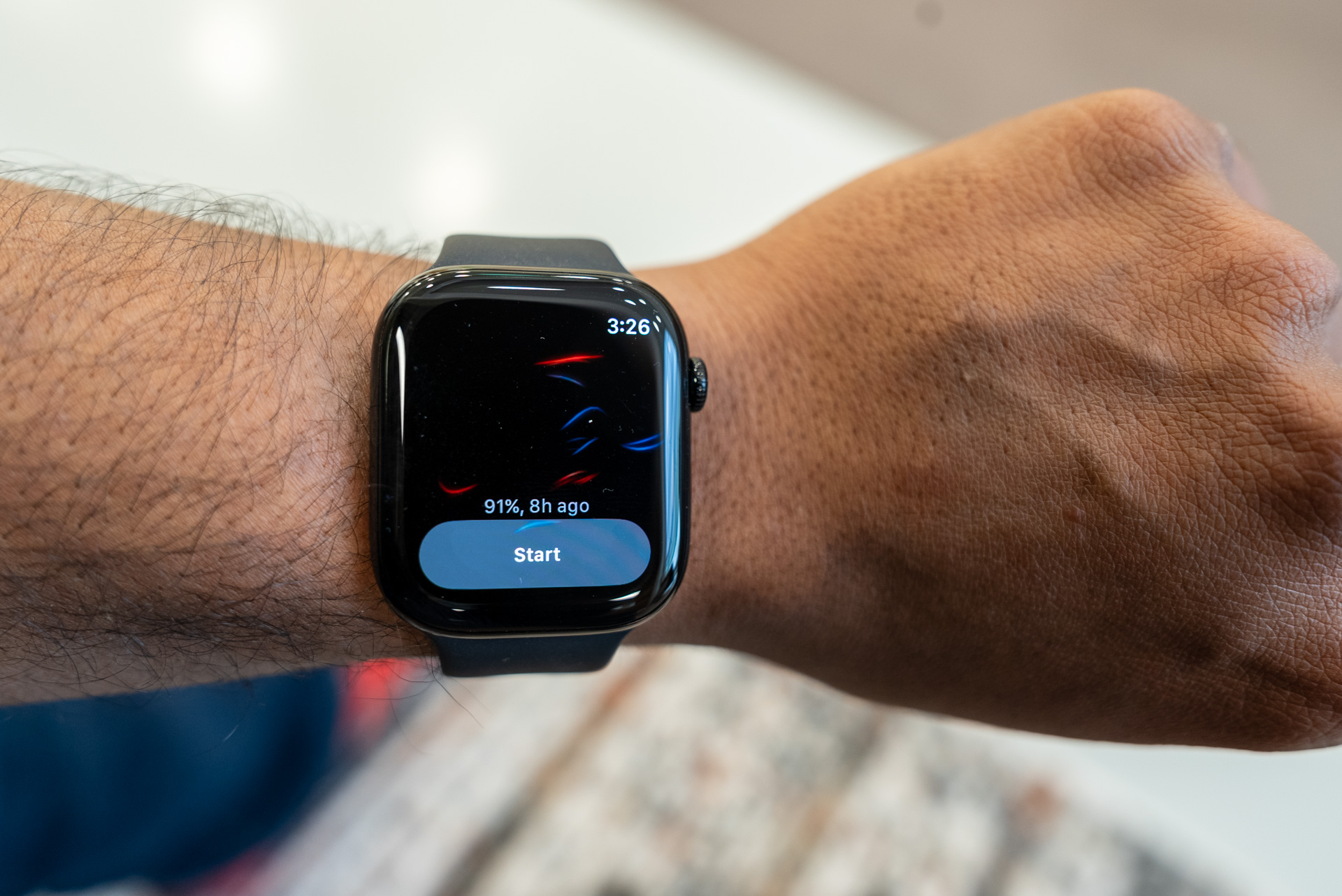 Blood oxygen on Apple Watch Series 10