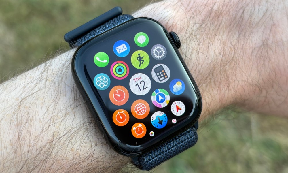 The apps view on the apple watch series 10