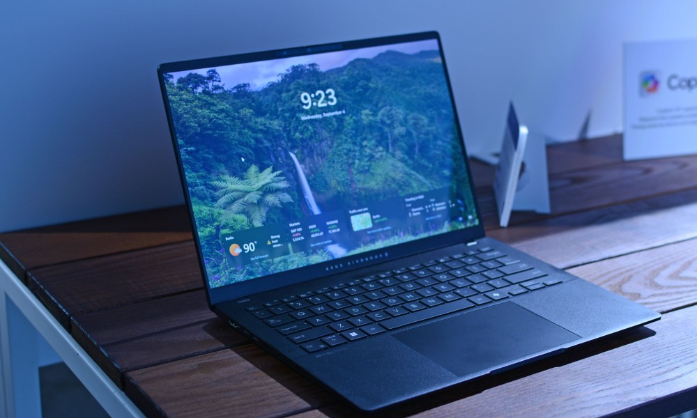 The Asus VivoBook S14 2024 showcased at IFA 2024.