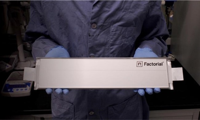 Factorial solid-state battery