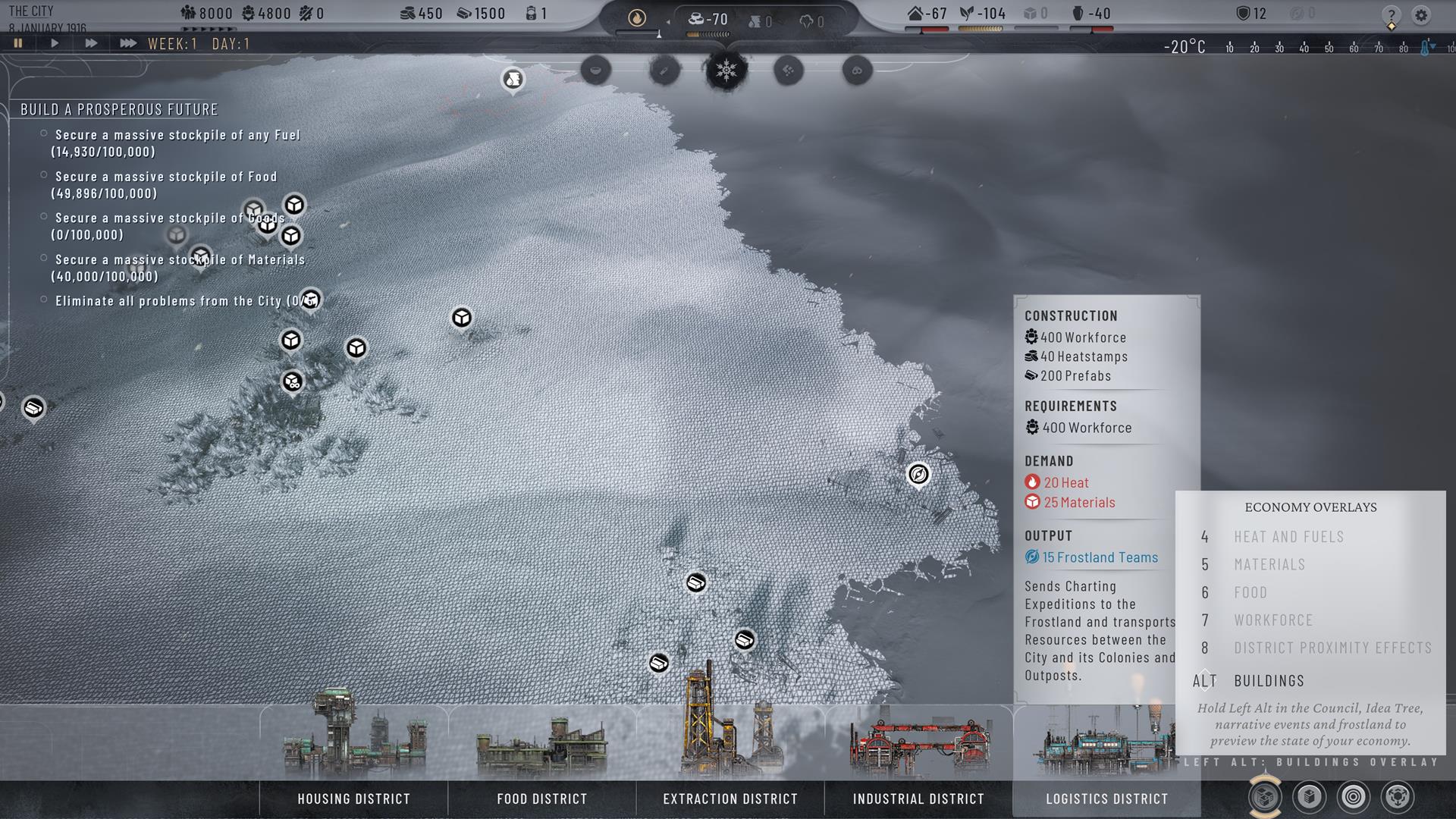 How to get more teams to colonize the Frostlands in Frostpunk 2