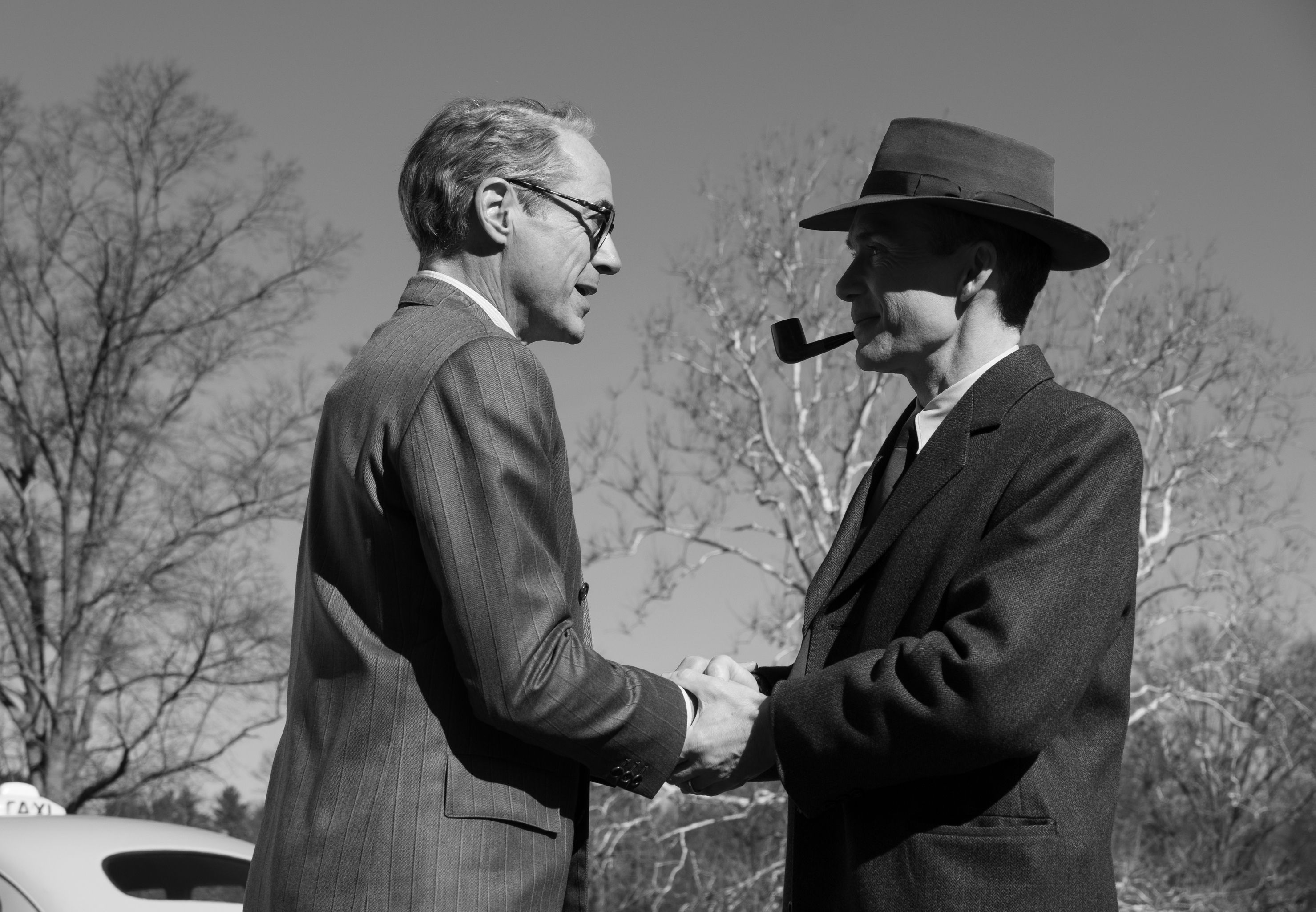 Robert Downey Jr. et Cillian Murphy dans Oppenheimer.