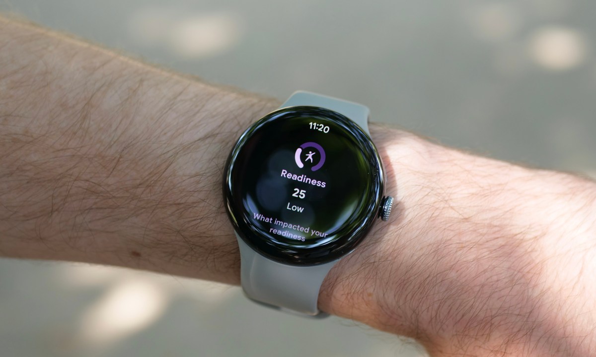 Readiness Score feature on the Google Pixel Watch 3.