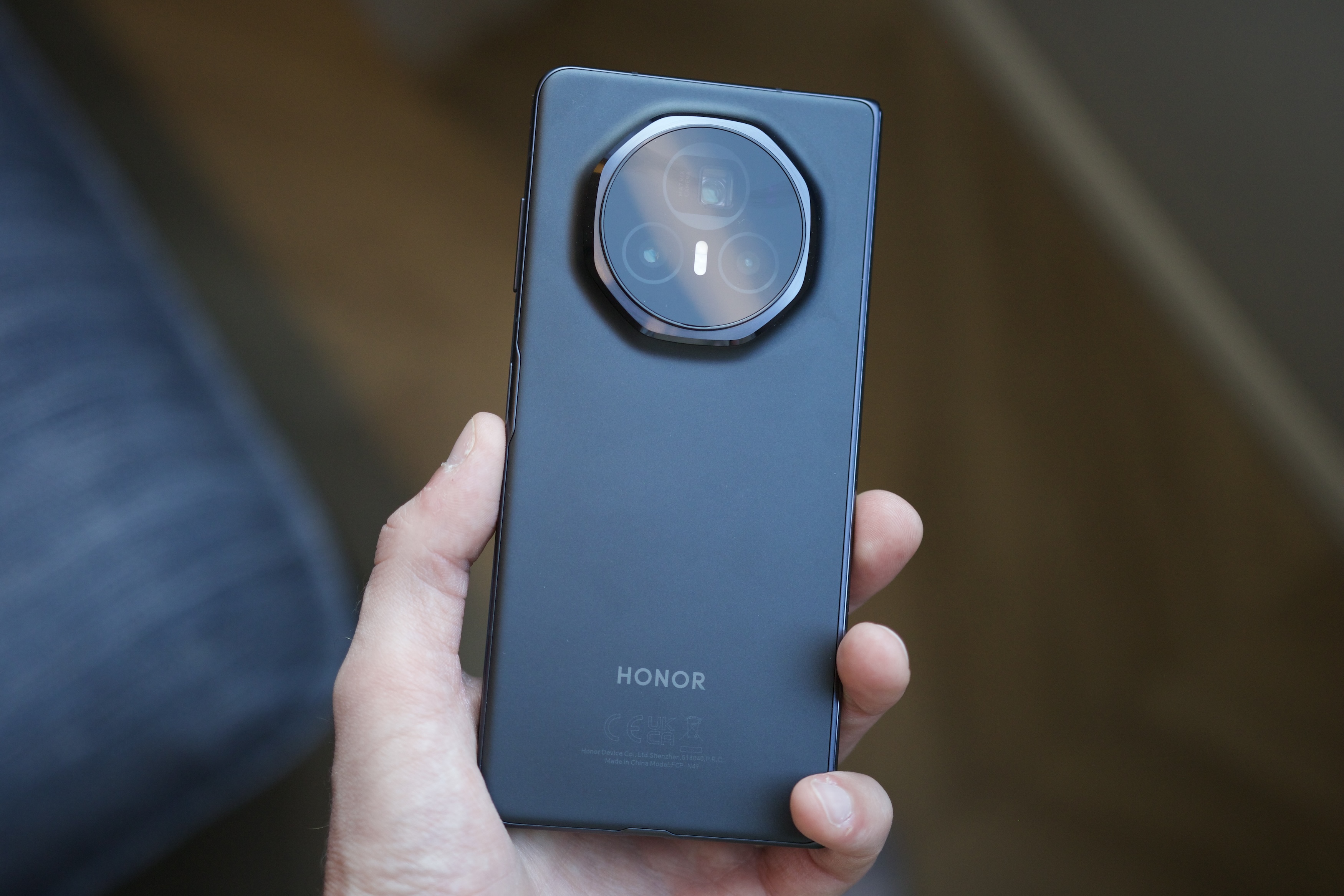 The back of the Honor Magic V3.