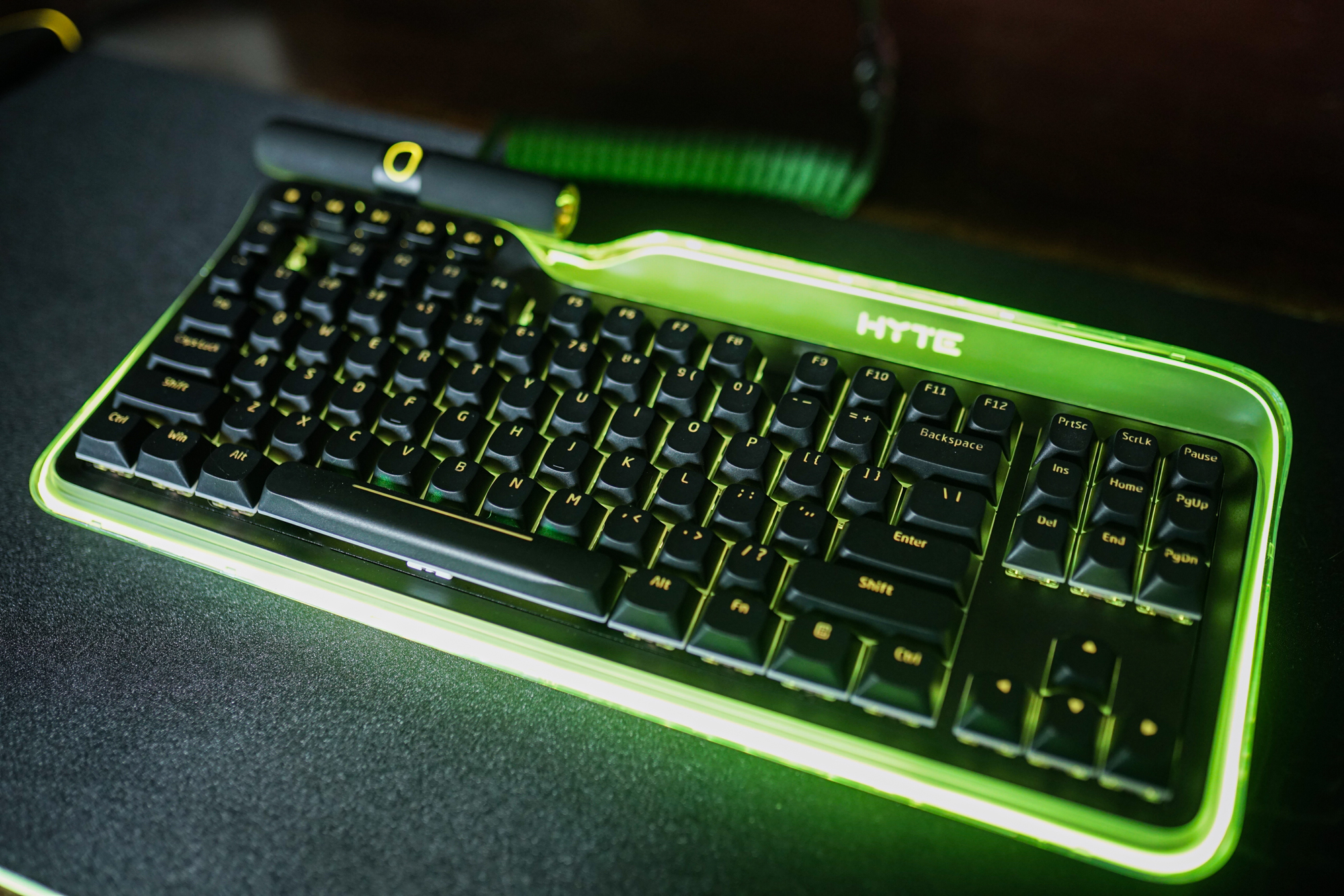 I fell in love with Hyte’s wonderfully strange gaming keyboard