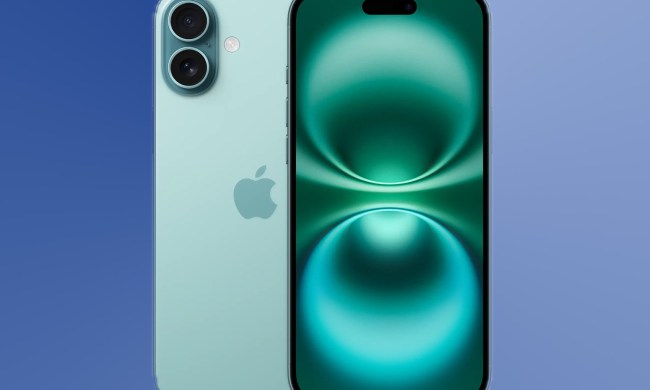 iPhone 16 Plus in green.