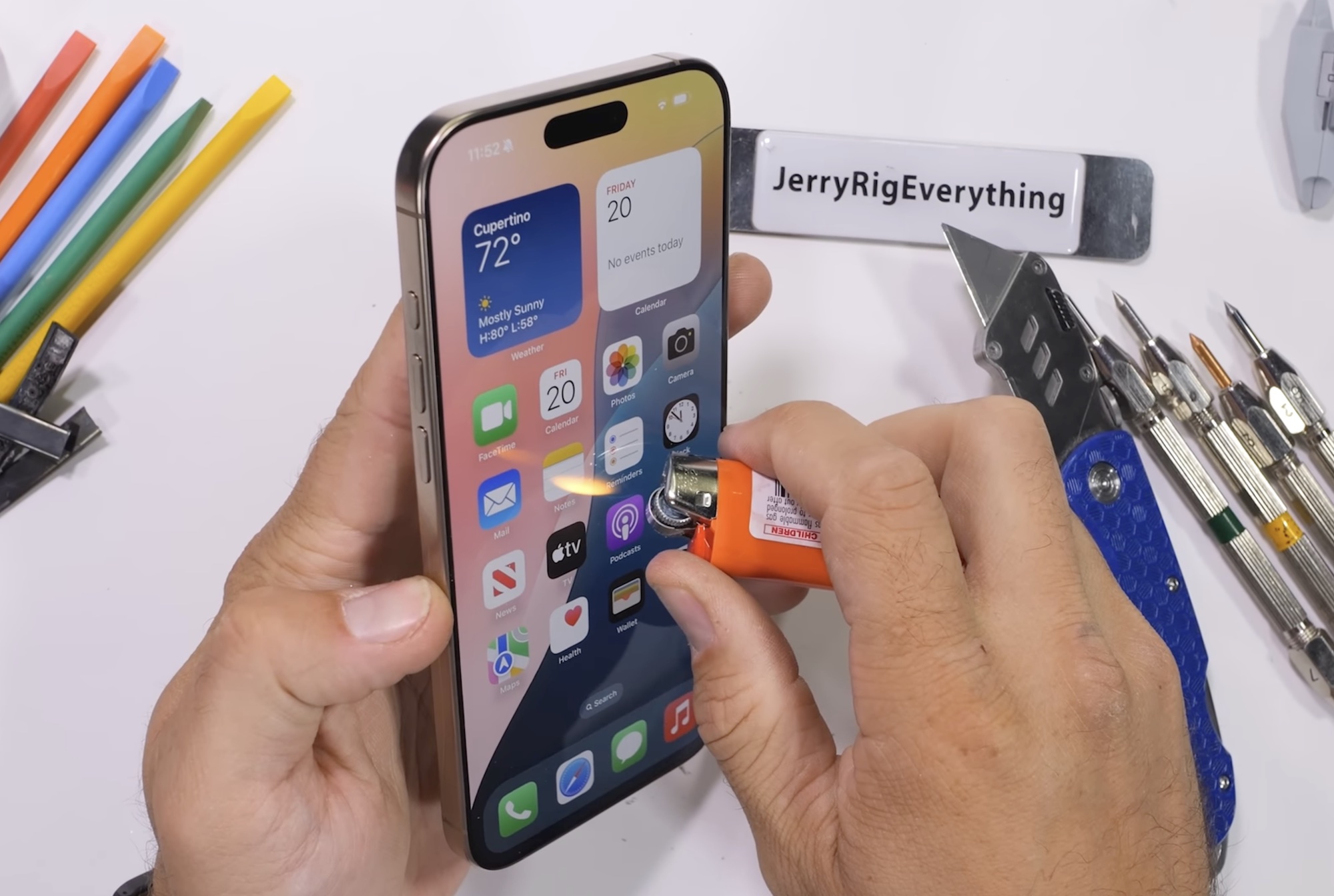 Watch how the iPhone 16 Pro Max handles this durability test