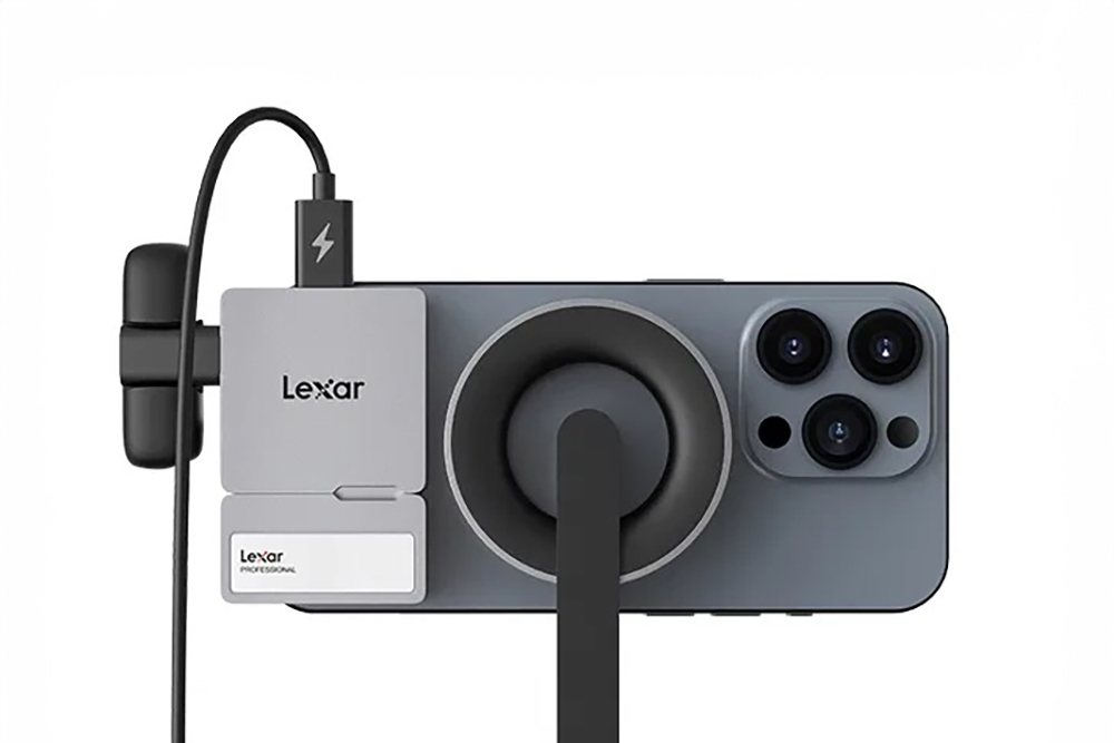 Lexar iPhone 비디오 촬영 키트.