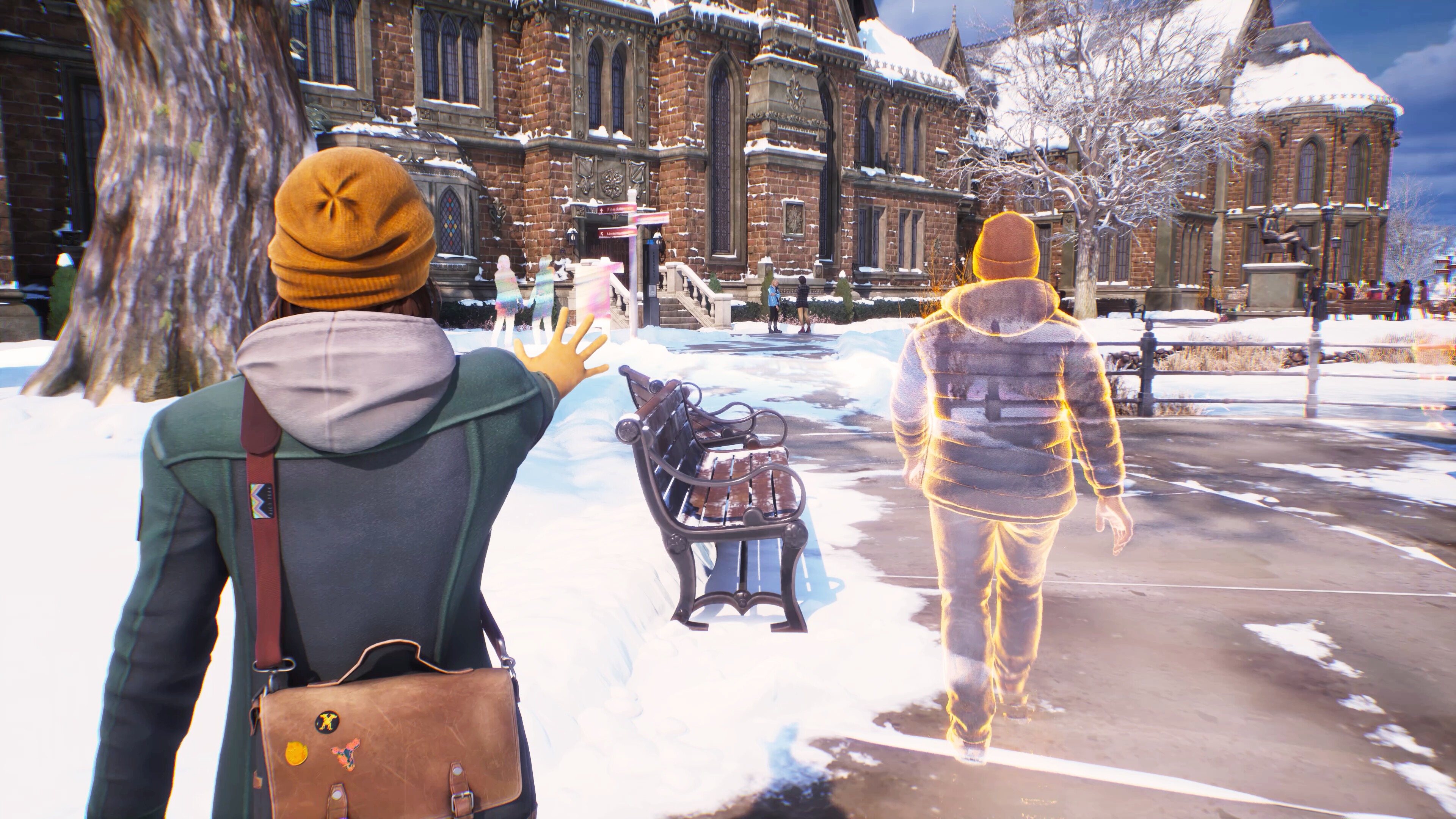 Макс использует свои силы в Life is Strange: Double Exposure.