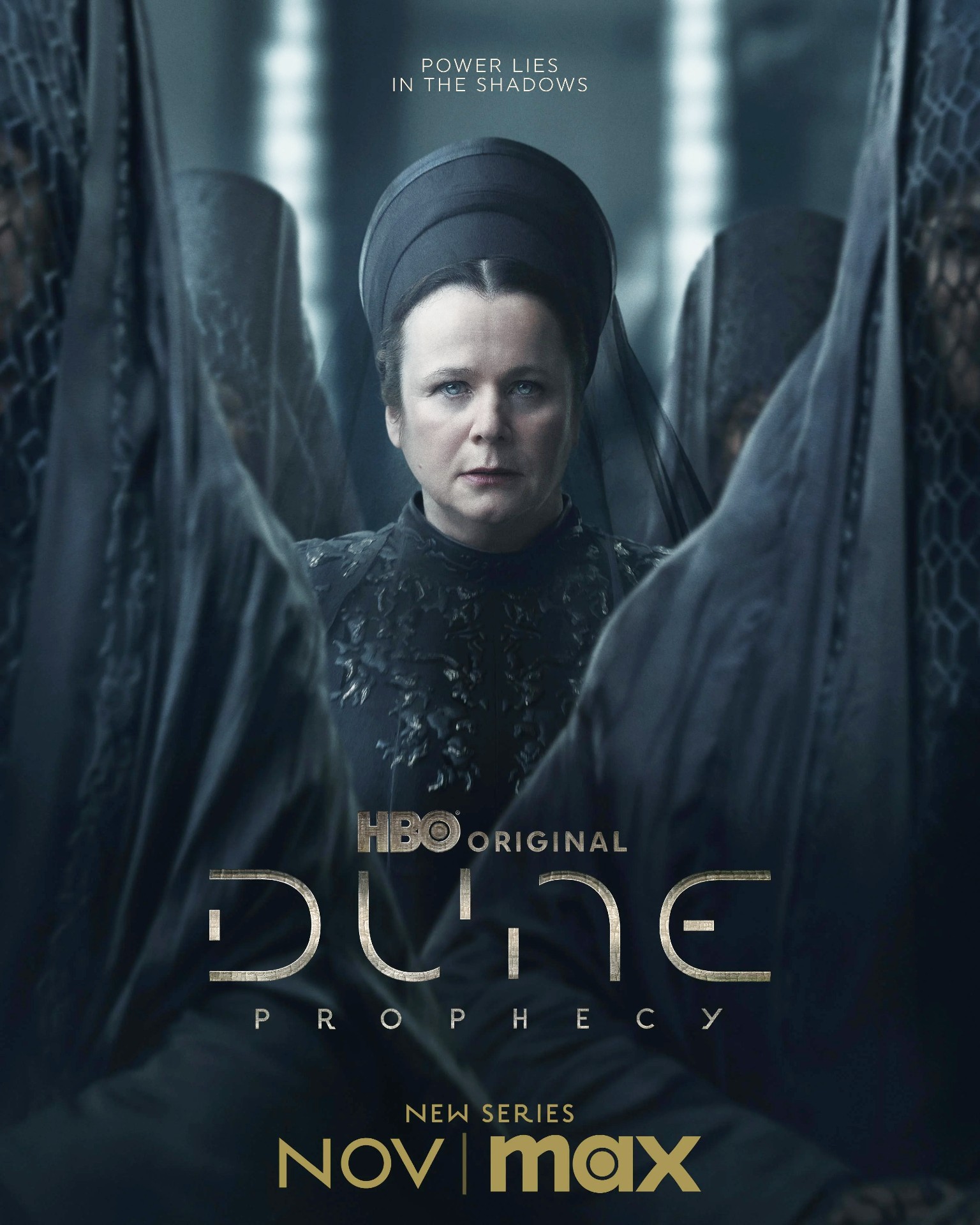 Das Poster für Dune: Prophecy.