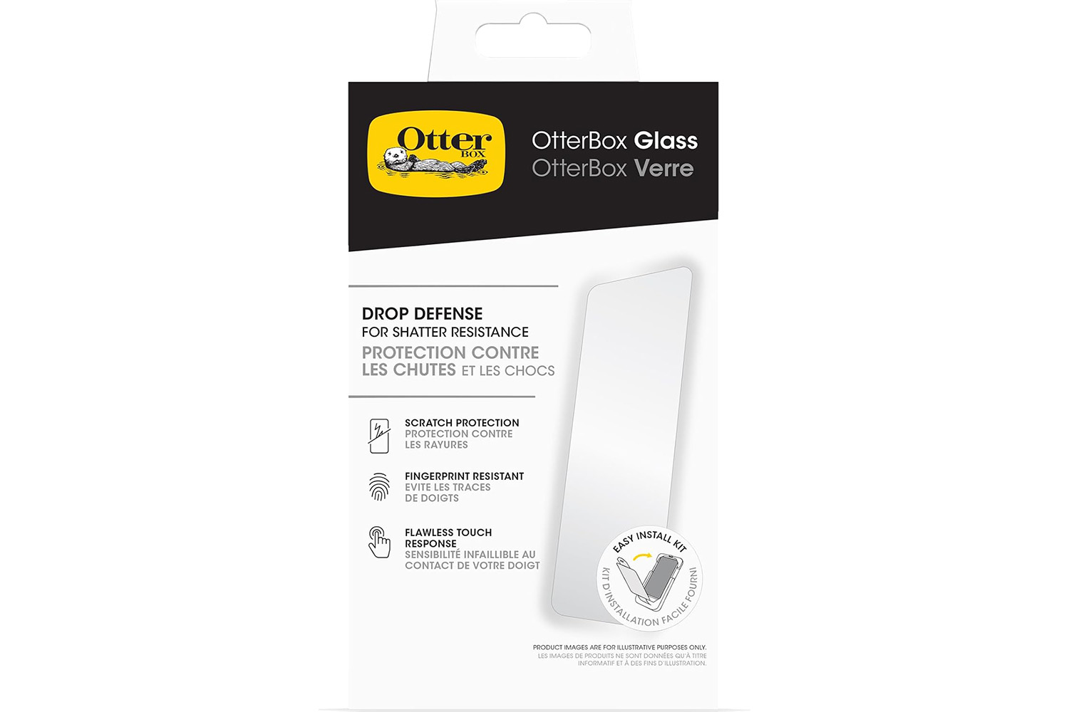 Otterbox Glass for the iPhone 16 Plus.