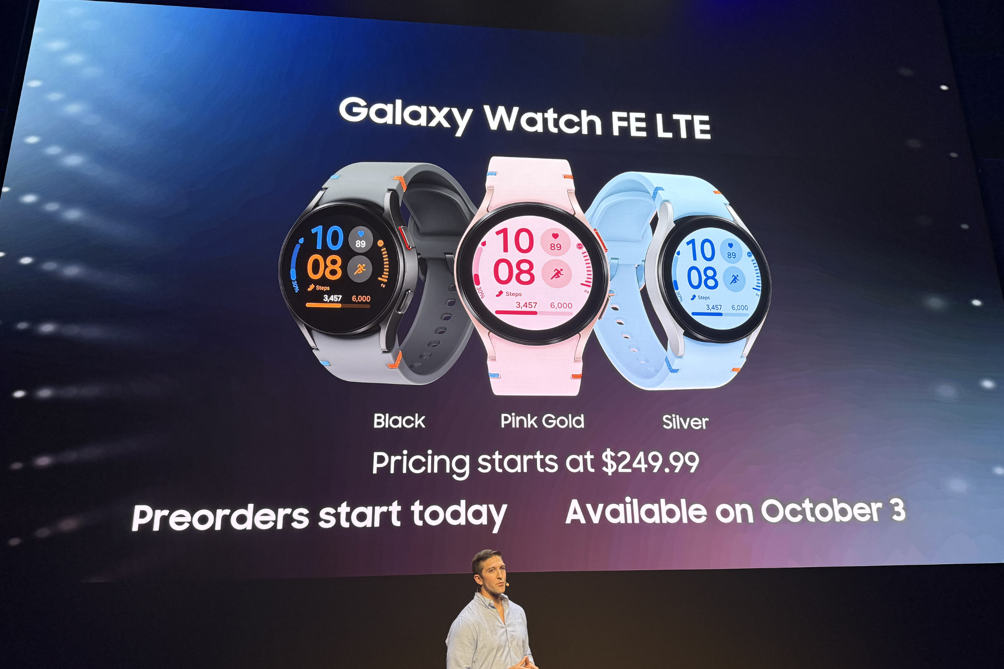 Galaxy Watch FE avec LTE.