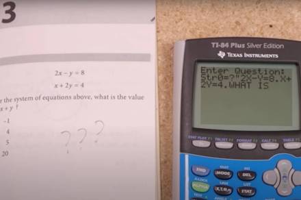 A modder just put ChatGPT on a TI-84 graphing calculator