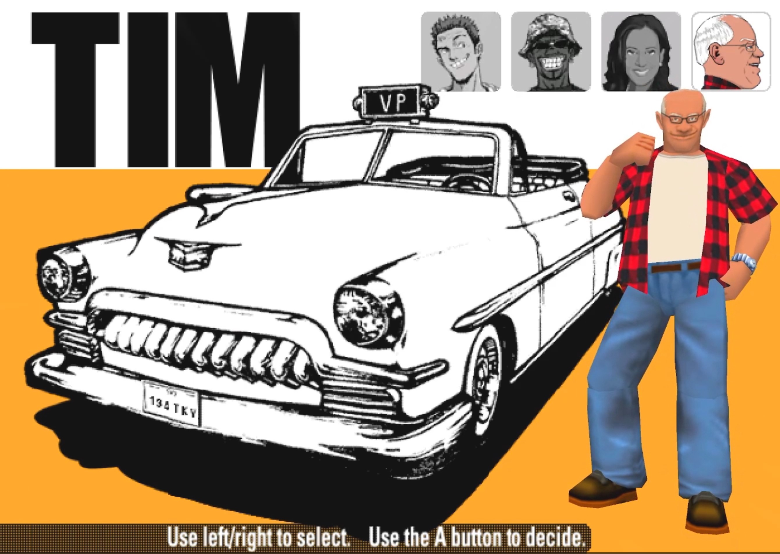 Tim Walz’s Dreamcast obsession has been immortalized in a Crazy Taxi mod