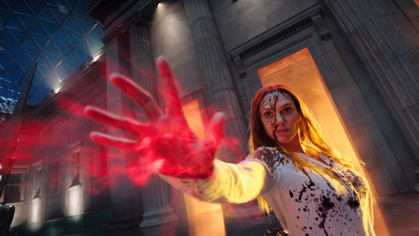 Wanda libère ses pouvoirs dans Doctor Strange and the Multiverse of Madness.