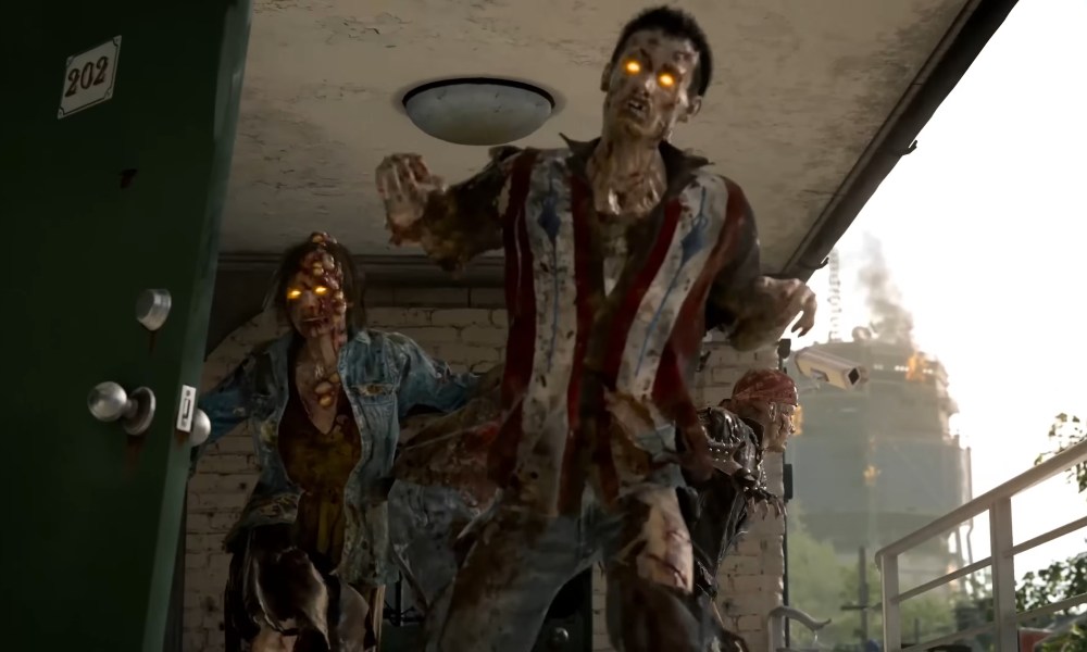 Zombies shambling in Black Ops 6.