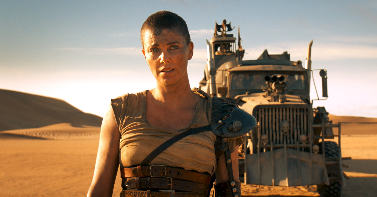 Charlize Theron dans Mad Max : Fury Road.