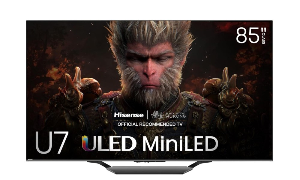 prime big deal days hisense u7 series 85 tv 2024 85u7n inch 4k smart