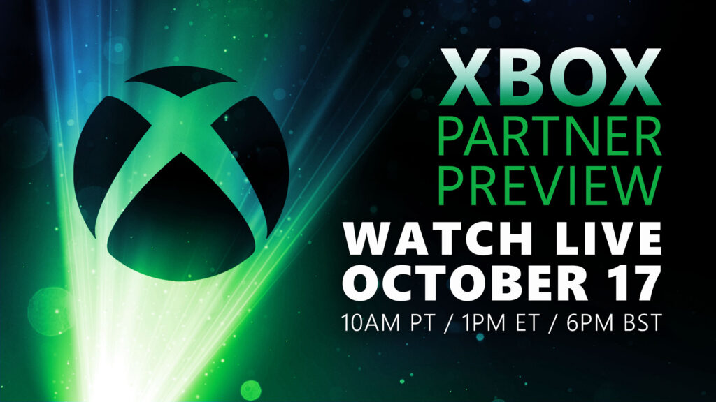 El banner de Xbox Partner Showcase.