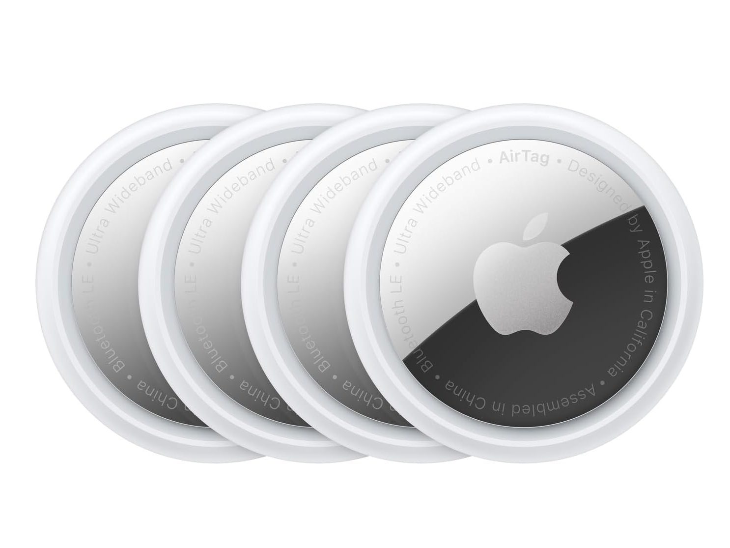 Sans grande surprise, l’Apple AirTag 4 Pack se compose de 4 Apple AirTags.