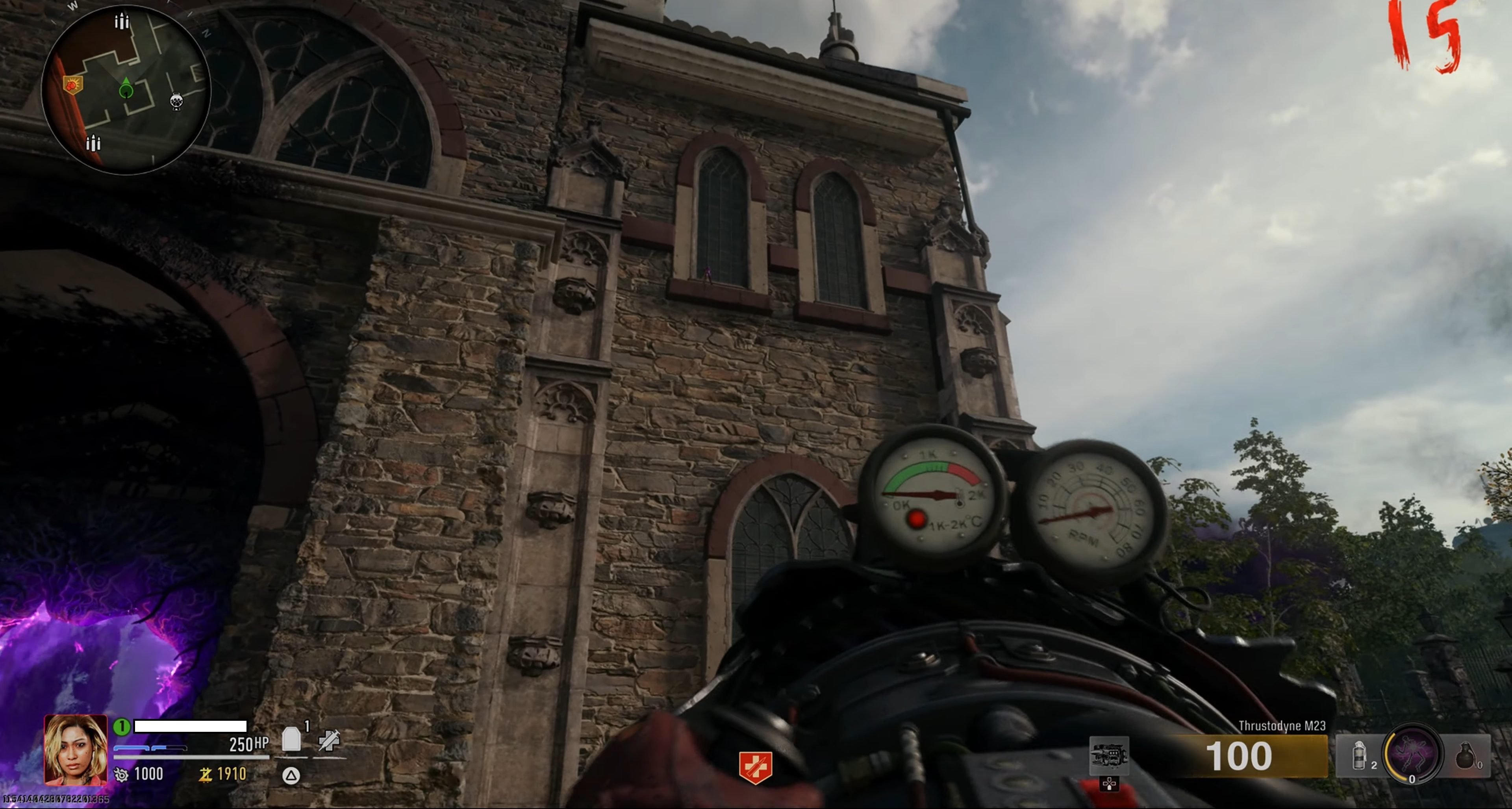 Uma igreja em Black Ops 6.