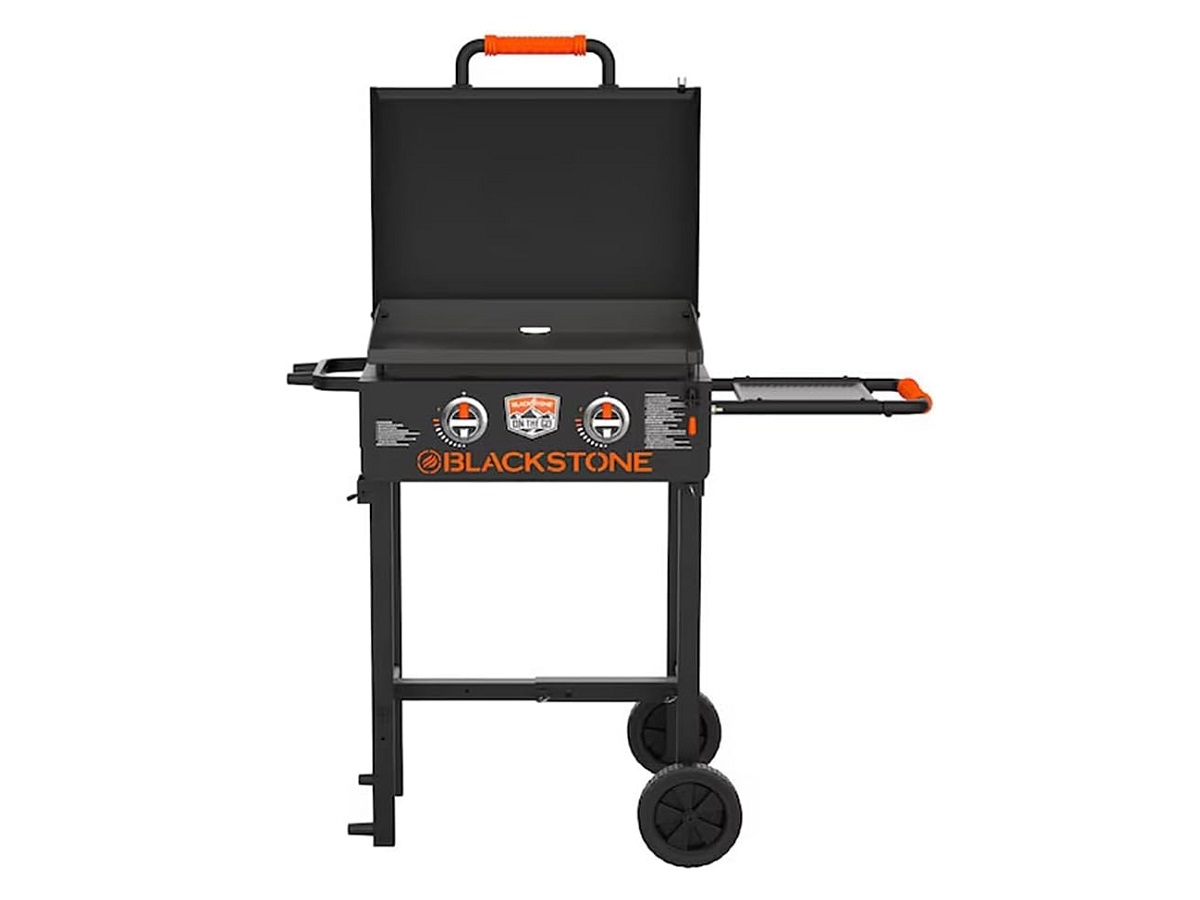 The Blackstone On The Go Griddle Cart on a white background.