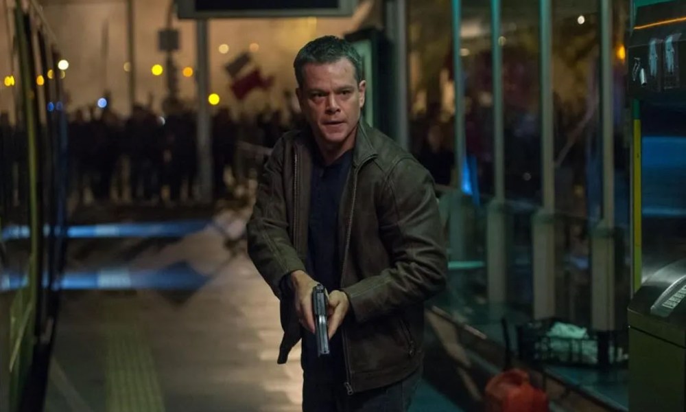 Matt Damon in Jason Bourne.