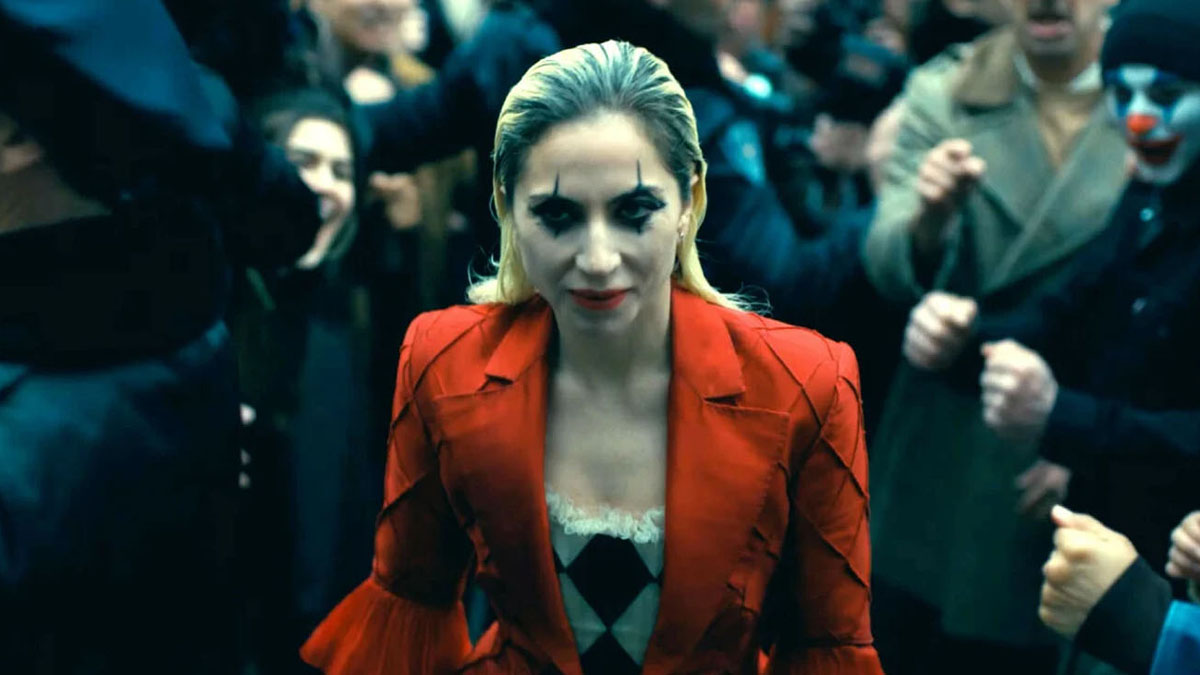 Lady Gaga dans le rôle d'Harley Quinn dans Joker : Folie à Deux.