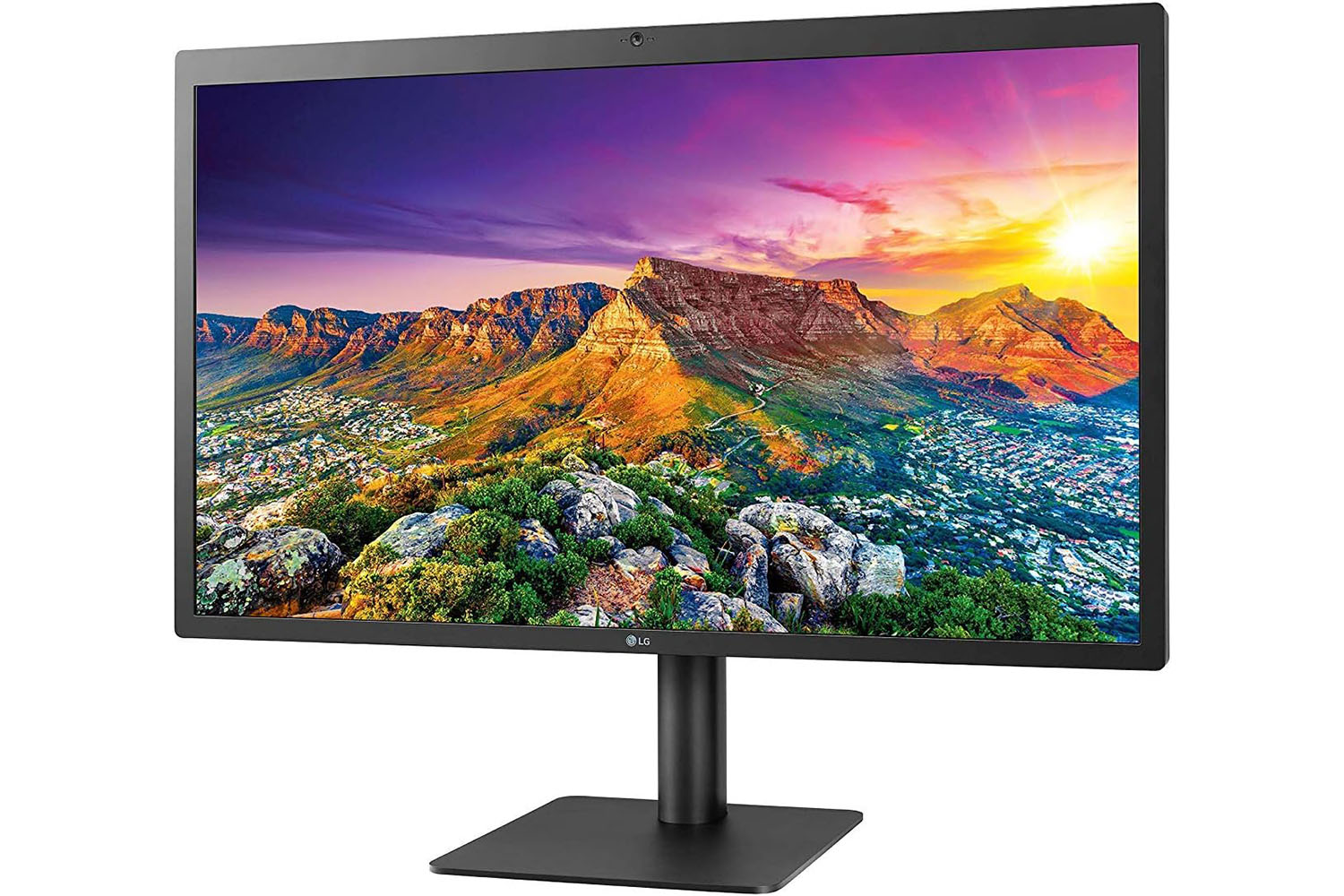 27-дюймовый монитор LG Ultrafine 5K (обновленный) на белом фоне.