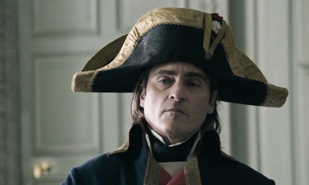 Joaquin Phoenix in Napoleon.