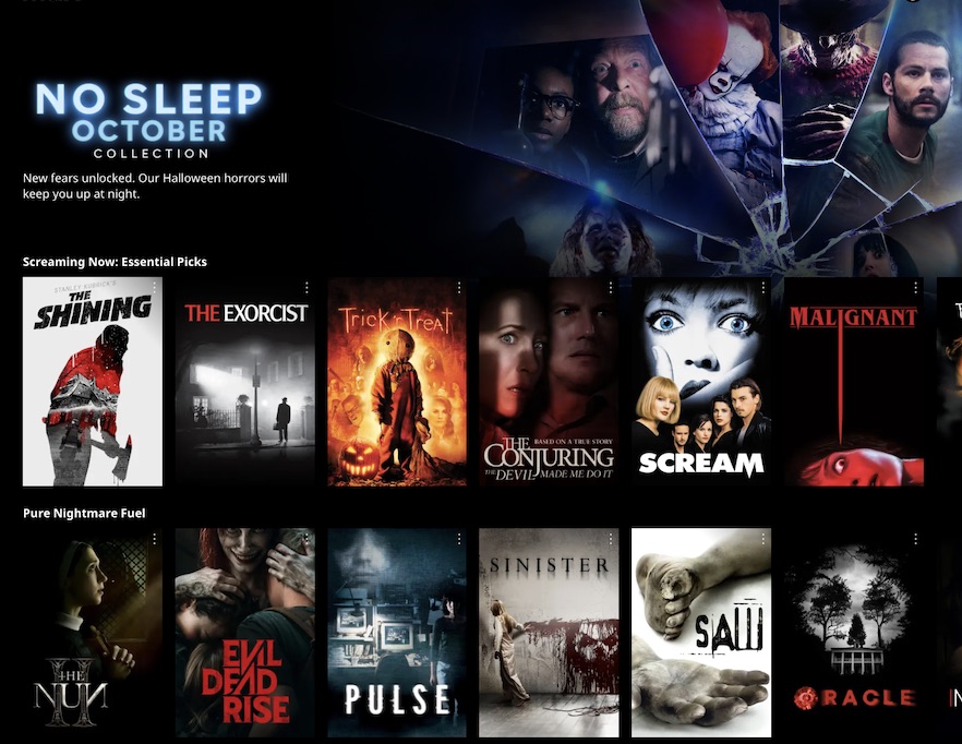 Max’s No Sleep October movie slate highlights new horror films and Halloween classics