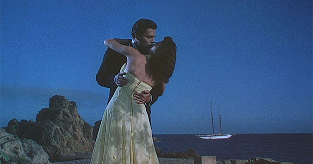 James Mason and Ava Gardner in Pandora and the Flying Dutchman.