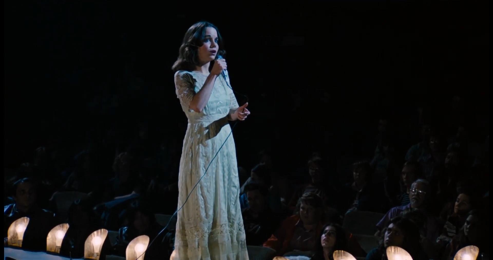 Fénix cantando en "El Fantasma del Paraíso".