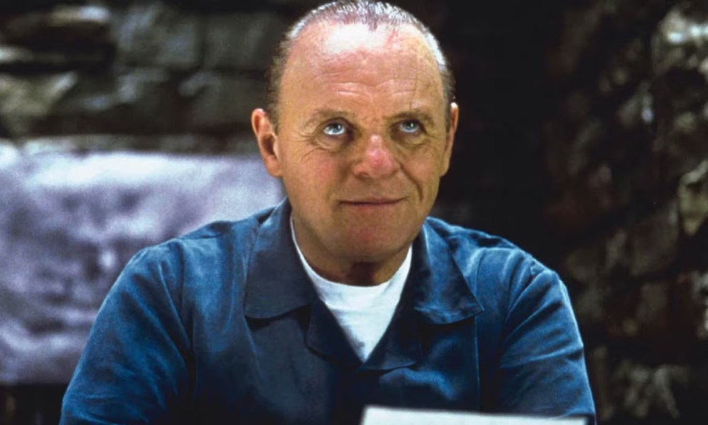 Anthony Hopkins in Red Dragon.