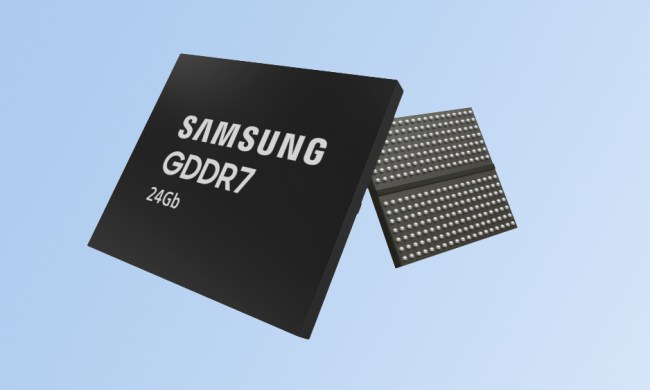 Samsung's new GDDR7 VRAM.